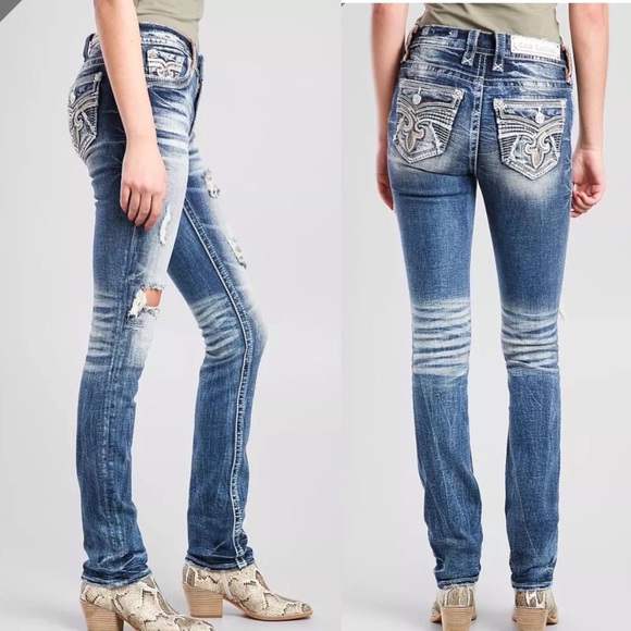 Rock Revival midrise jeans new - Picture 2 of 16